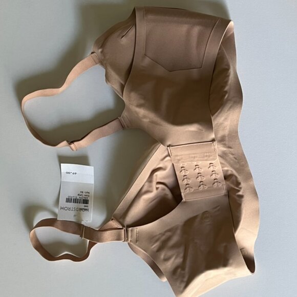 NWT Honeylove CrossOver Bra in Sand Size Large 38B/C - Picture 5 of 7